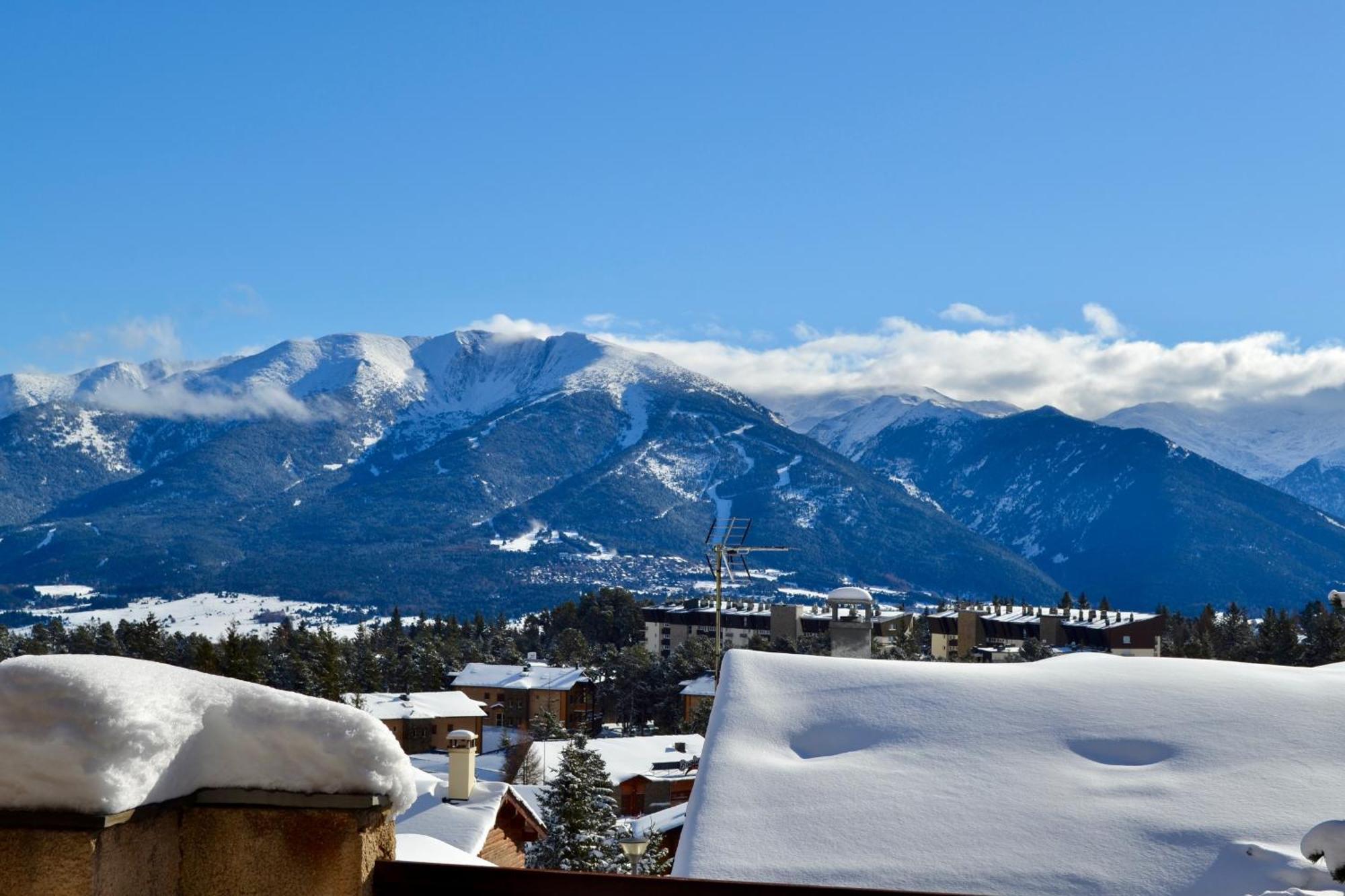 Studio Cabine Chaleureux A Pyrenees 2000 - Wifi Et Parking Prive Bolquere Pyrenees 2000 外观 照片